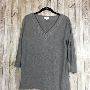 Women's J Jill Blouse Shirt Top Size Medium